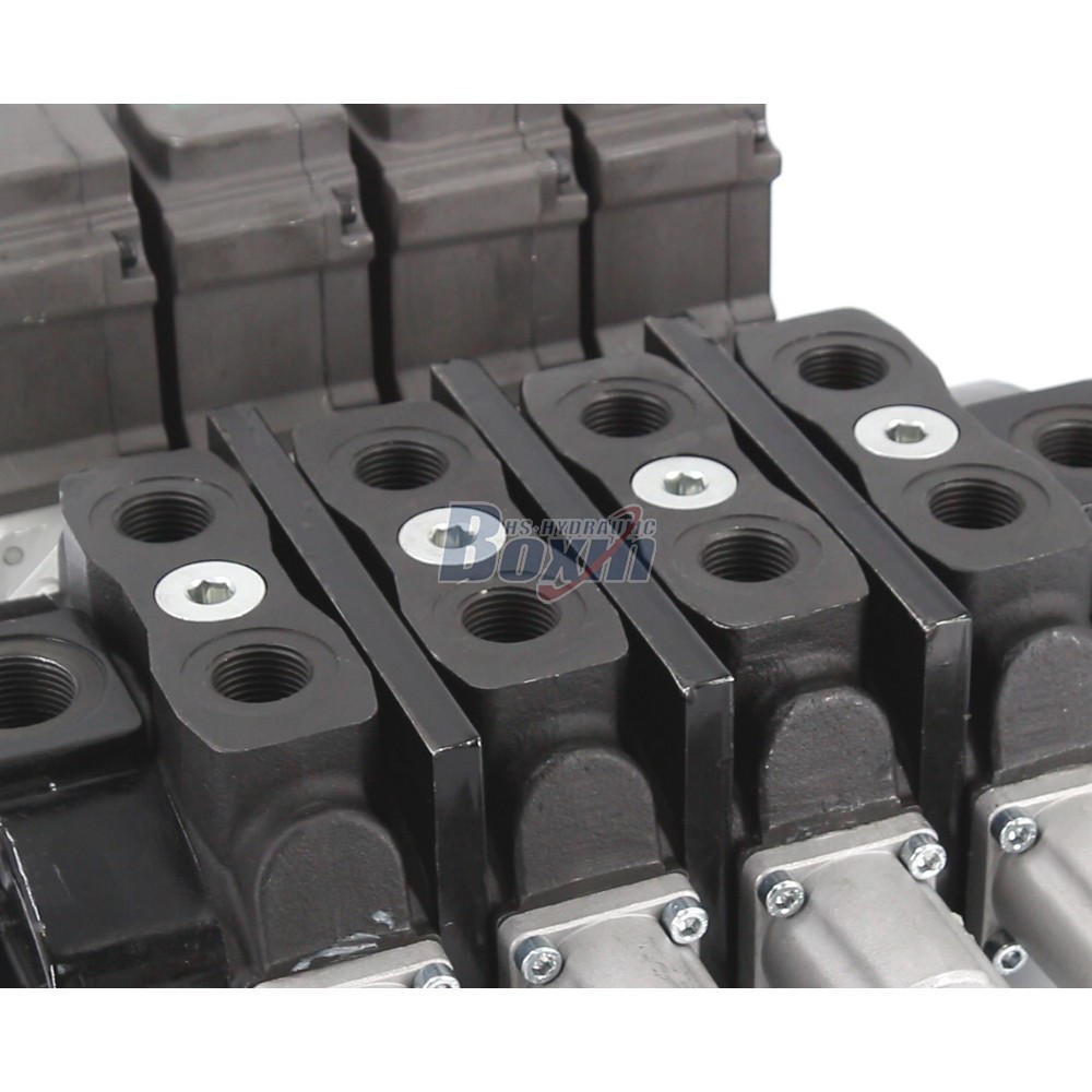 OEM ODM Customization Service for SD8EMA-4OT Electric Motor 4 Spool Sectional Directional Valve detail image